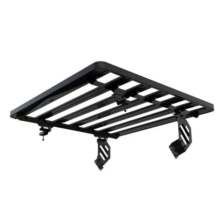 For Jeep Wrangler JL(4 Doors) Aluminum Roof Rack Platform Body Kit Off-road South Luggage Frame Exterior Parts Needed Drilling