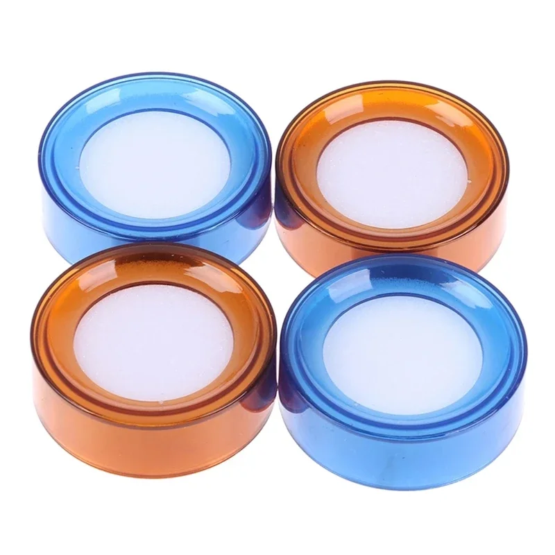 Office Desk Fingertip Moistener Round Wet Sponge Cup for Accountant Office Clerk Cashier Counting Papers Currency 55KC