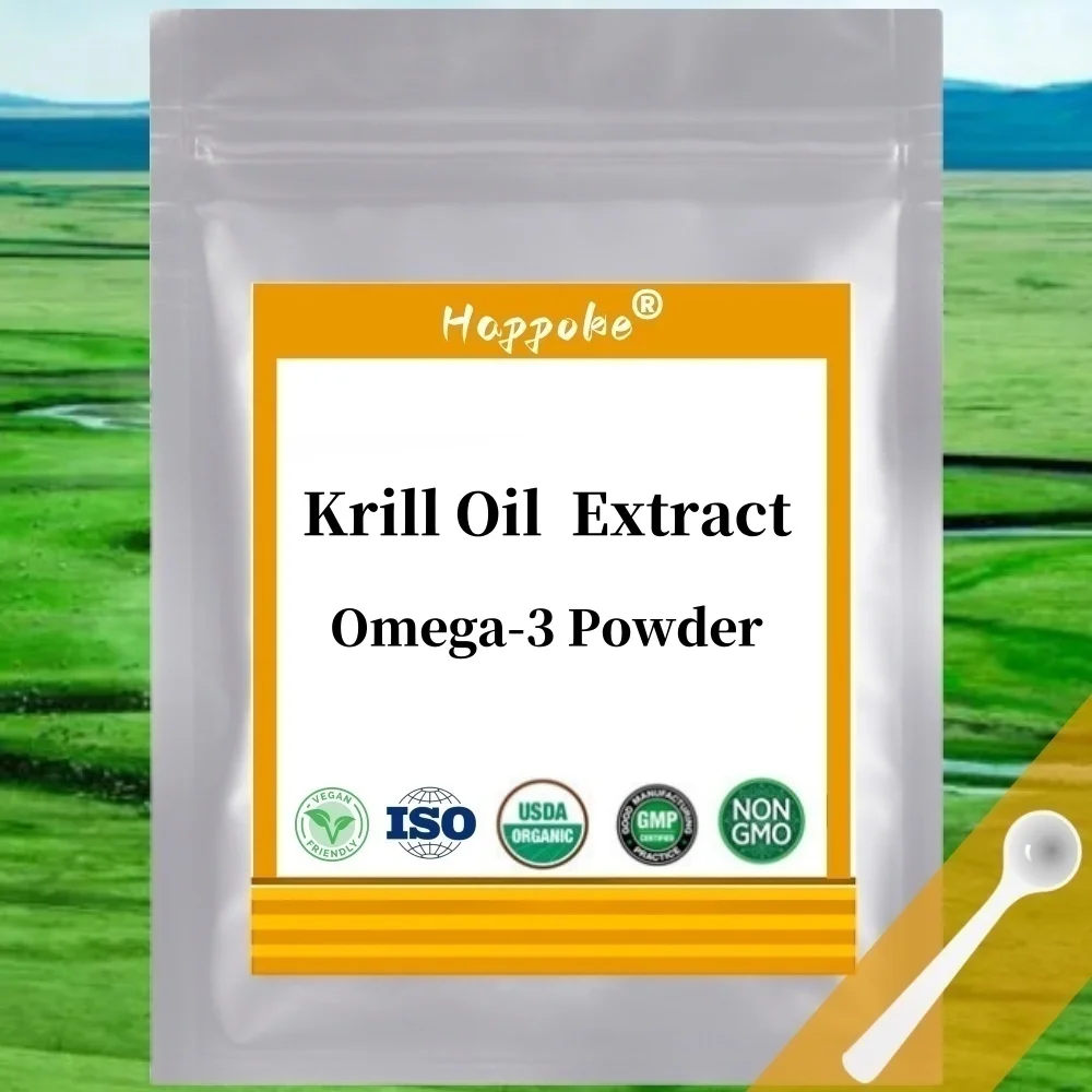 Krill Oil Omega-3 Fatty Acids-epa-dha Astaxanthin Soft-gel Extract Powder Festival Glitter Improves The Condition Of The Skin