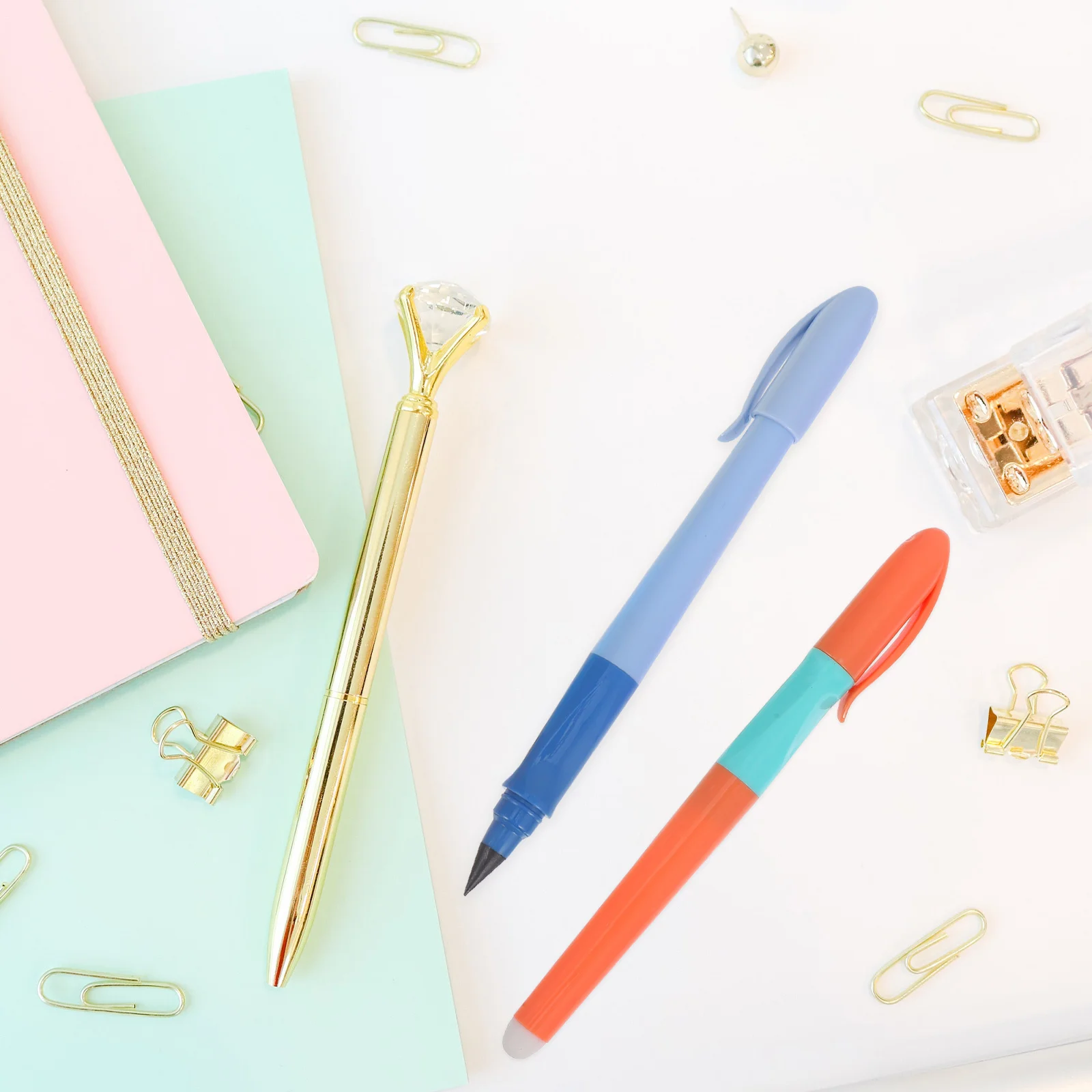 

6Pcs Perpetual Pencil Sharpenfree Long-Lasting Writing Pencils for Beginners School Lettering Practice Continuous Writing