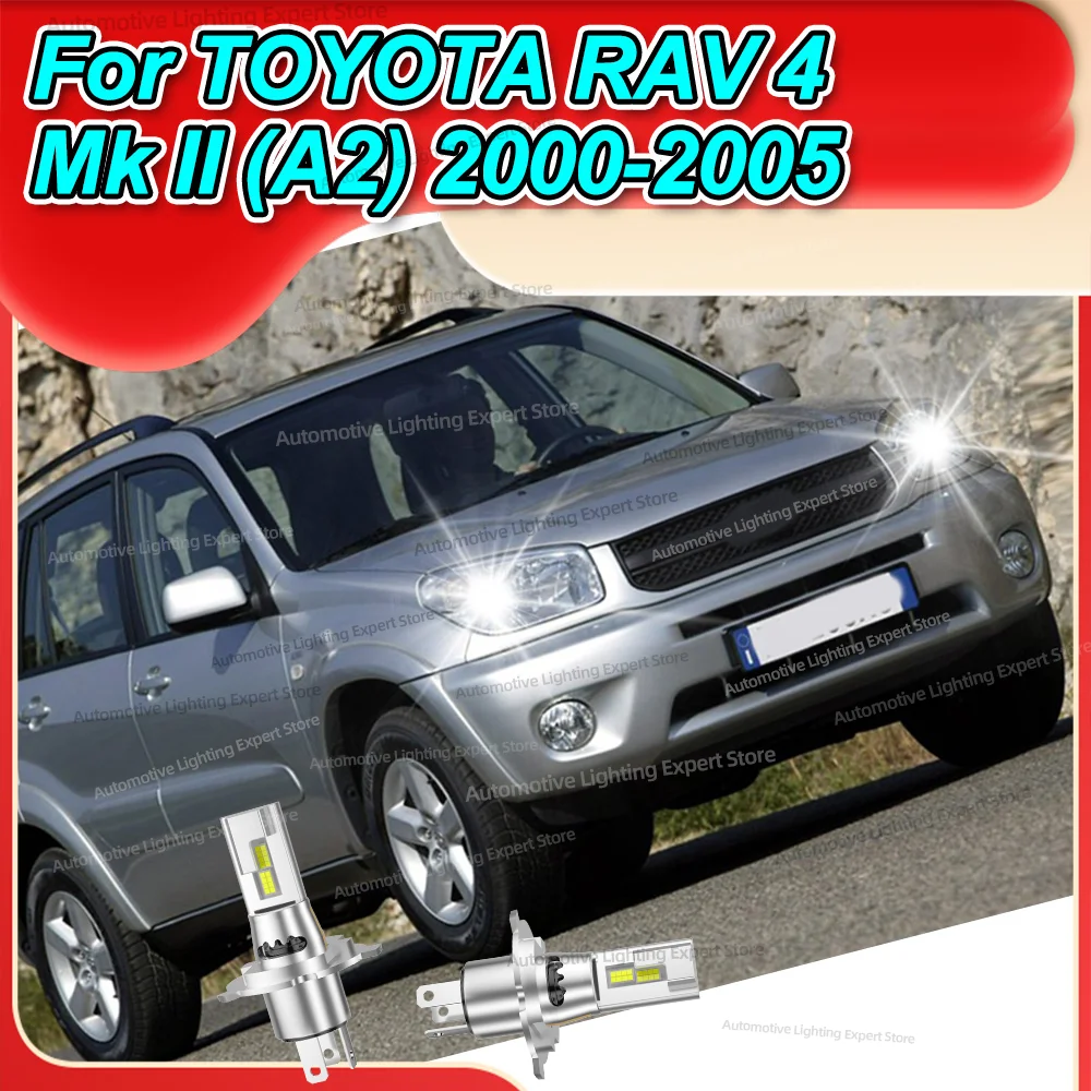 

Светодиодный мини-лампа CANBUS размера 1:1, лампы для фар с вентилятором для TOYOTA RAV 4 Mk II A2 2000 2001 2002 2003 2004 2005