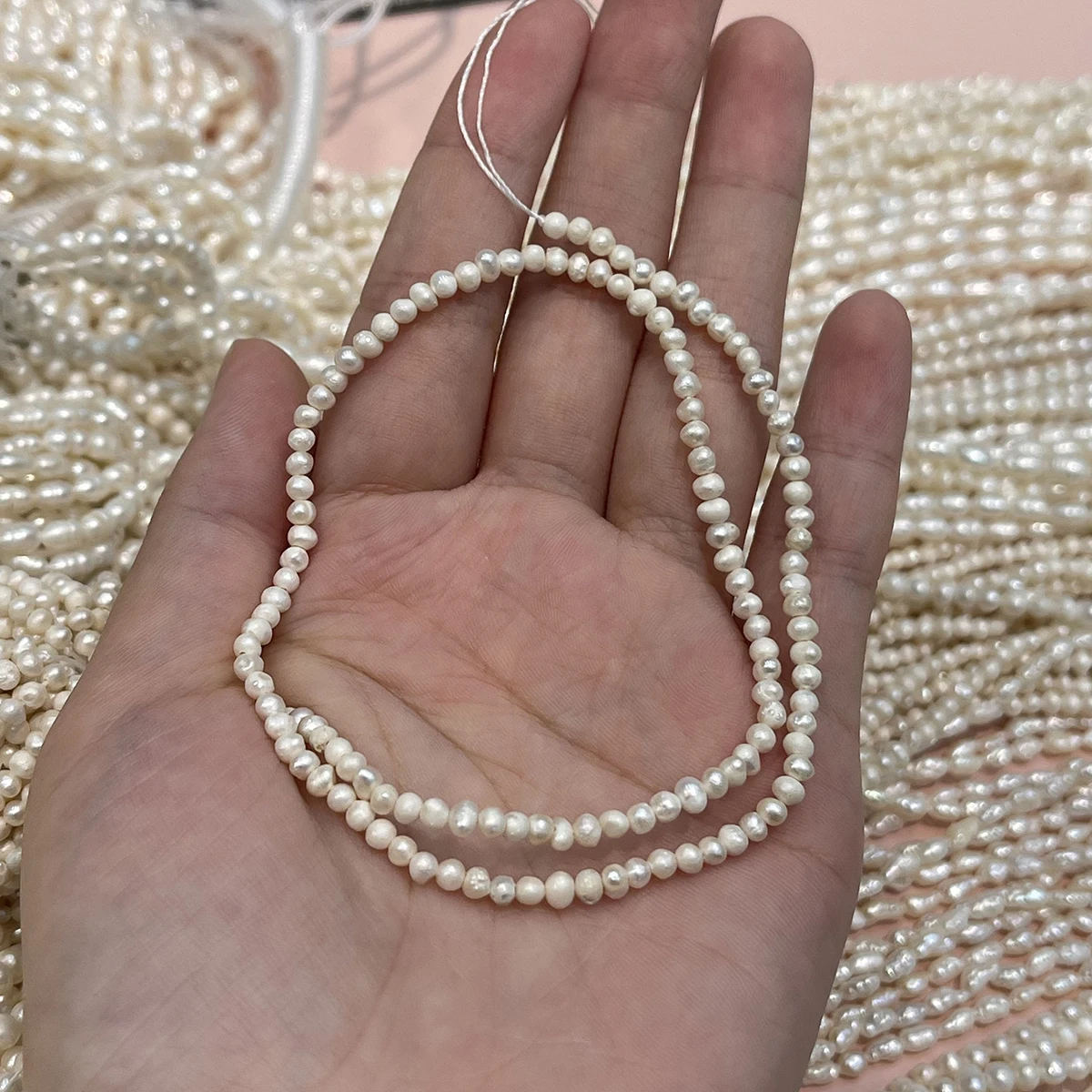 Natural Freshwater Pearl Beads Multiple Styles Pearl Loose Spacer Beaded for For Making DIY Jewelry Bracelet Necklace