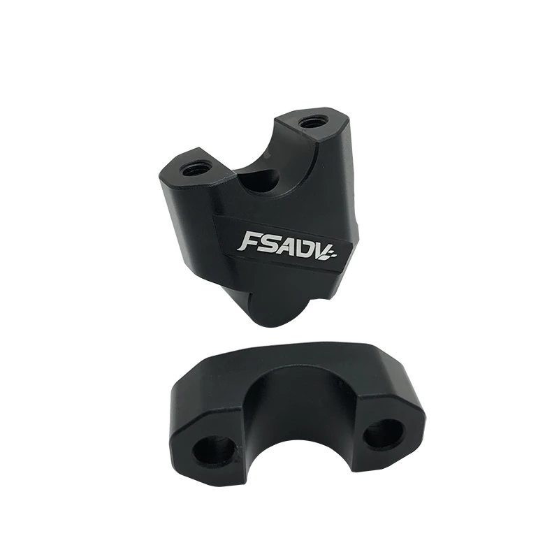 1 paar Motorrad Universal Lenker Riser Bar Montieren Griff Klemme Universal 28mm 1 1/8 "22mm 7/8" für Honda BMW YAMAHA Suzuki – Detail 6