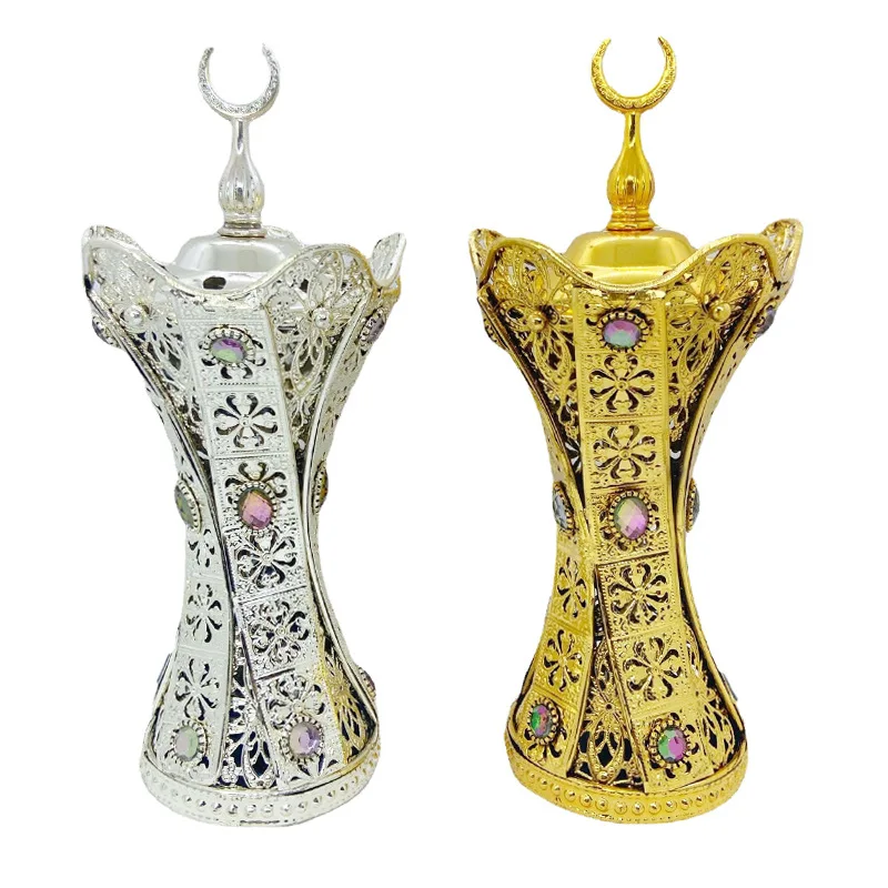 

Cross-border special supply of plug-in Middle Eastern incense burner, creative and exquisite sandalwood burner, metal handicraft