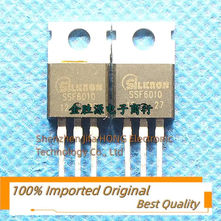SSF6010 Le transistor TO-220 60A 60V parfait pour les applications de puissance haute performance