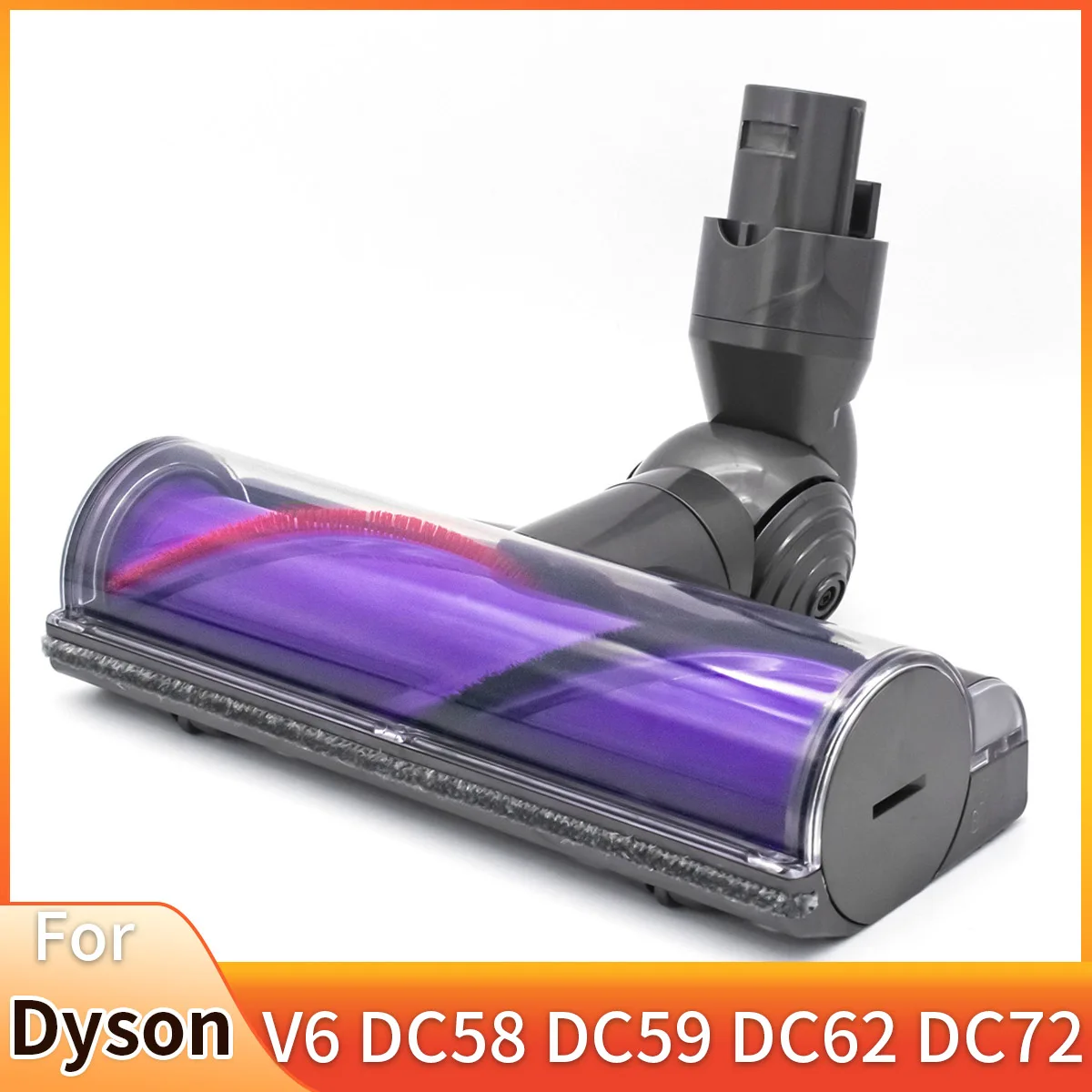 

Турбинная щетка для Dyson V6 DC58 DC59 DC62 DC72, моторная щетка, пылесос с высоким крутящим моментом, электрическая головка с прямым приводом