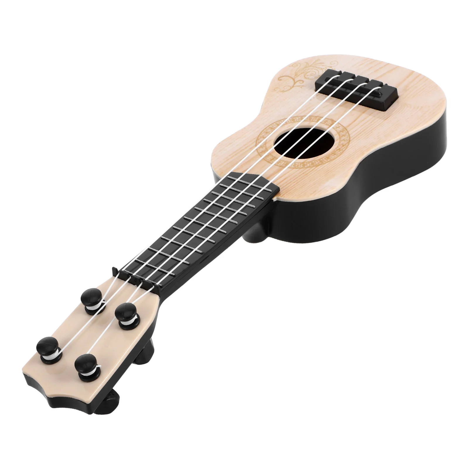 Mini Ukulele Simulation Toys Model Kids Guitar Musical Instruments Plastic Children Models Playthings