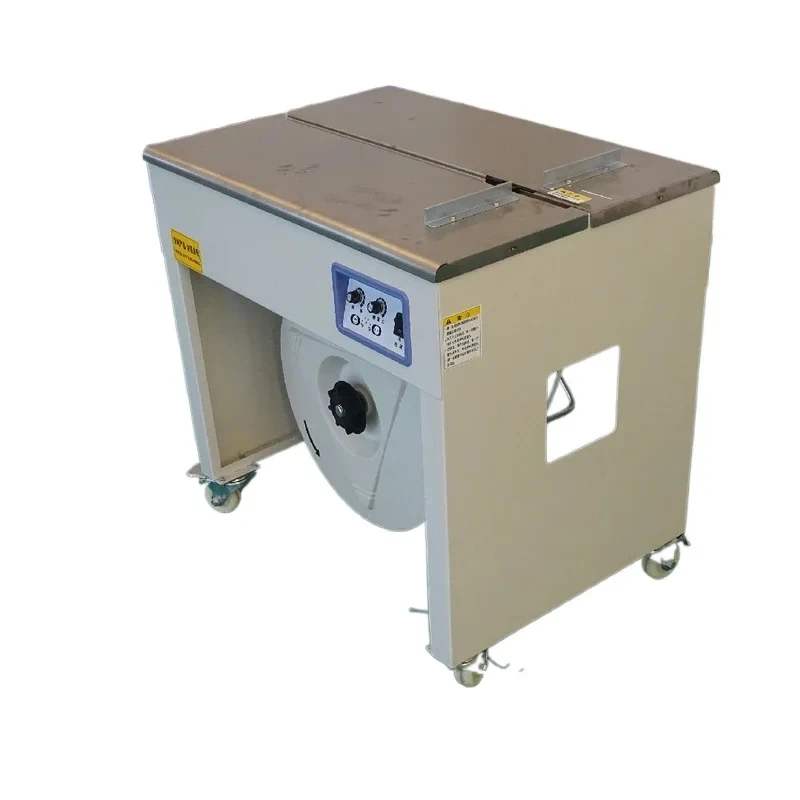 【New】Double Motors Semi Automatic Carton Bundle Strapping PP Strap Packing hine Box