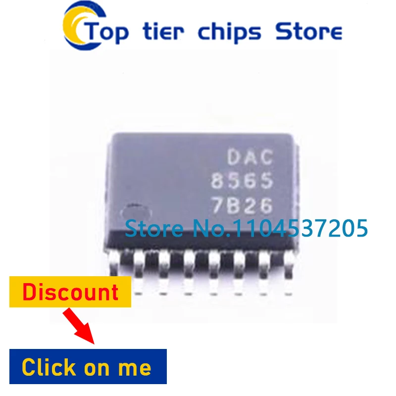 

2pcs/lot DAC8565IAPWR DAC8565 8565 tssop16
