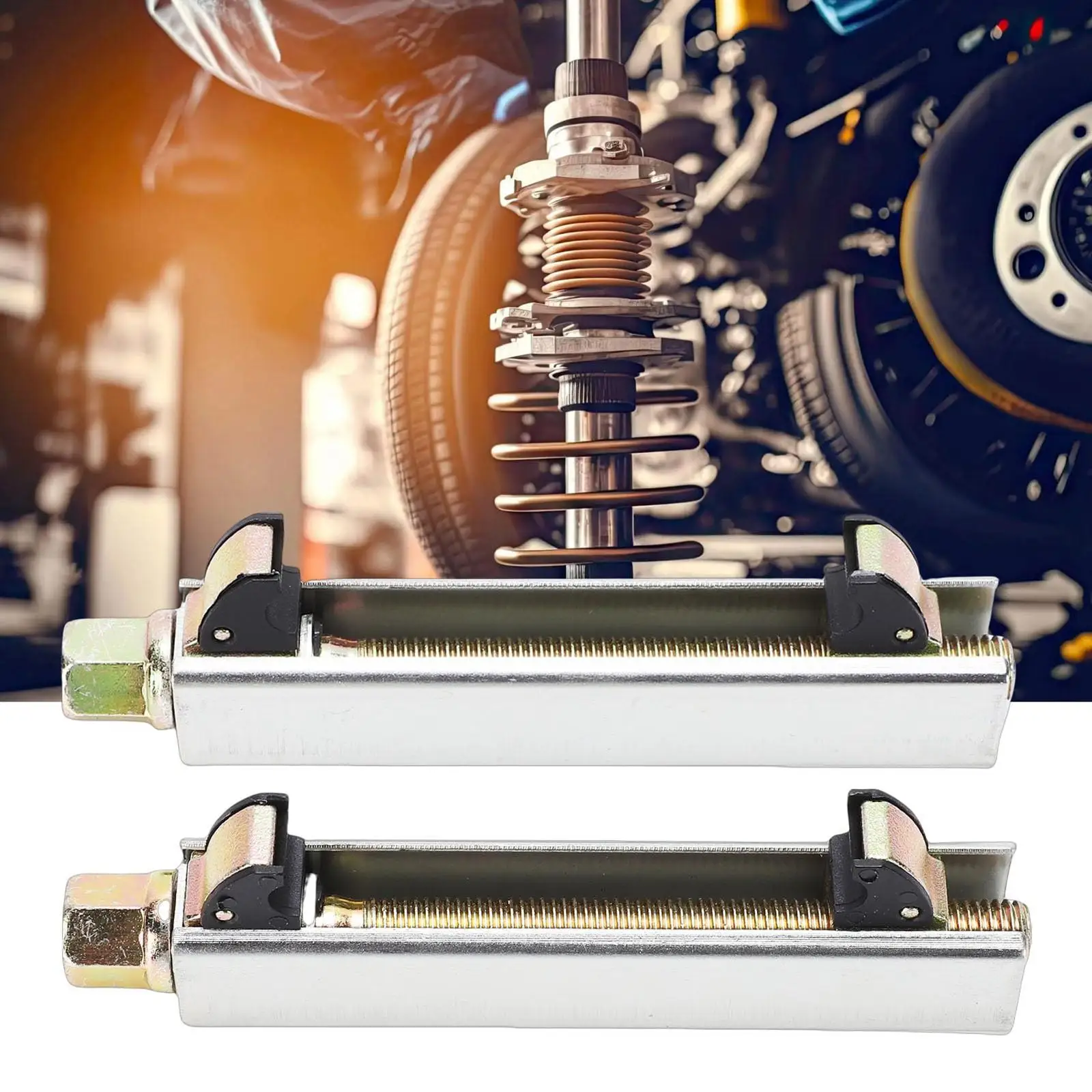 Shock Absorber Springs Compressor Compact Steel Manual Tool for Fast Motorcycle Repair and Maintenance