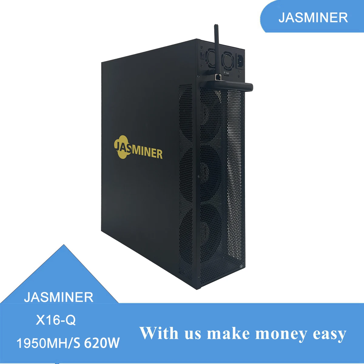 Jasminer-X16-Q silencioso, WiFi, 1950/1850/1750MH/s, 620W, ETC, servidor silencioso y menor consumo