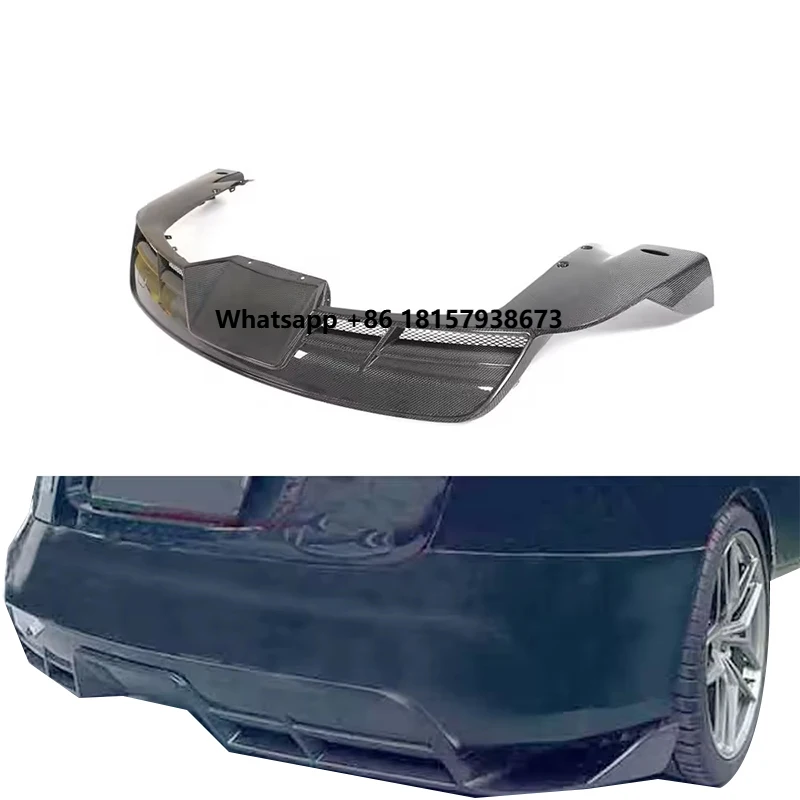 

Factory Price Carbon Fiber Rear Bumper Diffuser for Model S Plaid 2021 2023 EV Body Kits