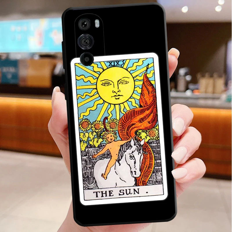 حافظة هاتف لهاتف موتورولا إيدج 50 40 برو 60 50 40 30 Ultra Neo Fusion Moto G85 G72 G53 G54 G84 G13 G32 مصر التارو العرافة