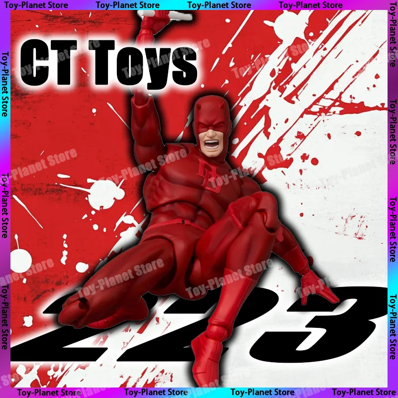 

New Ct Toys Daredevil Mafex 223 Figure Brown Comic Version Anime Action Figure Figurine Model Statue Statue Model Gifts Toys