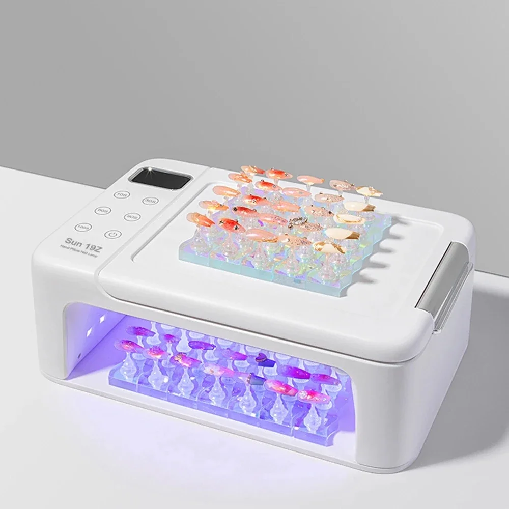 Nail Art Multi-functional Phototherapy Lamp 288W Power Large Space Nail Polish Glue Nail Shop Wearing Nail Light Therapy Machine