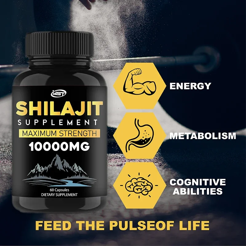 2Bottles Pure Himalayan Shilajit Resin , Natural Pure Shilajit Resin Lab Fulvic Acid Tested 85+ Trace Minerals