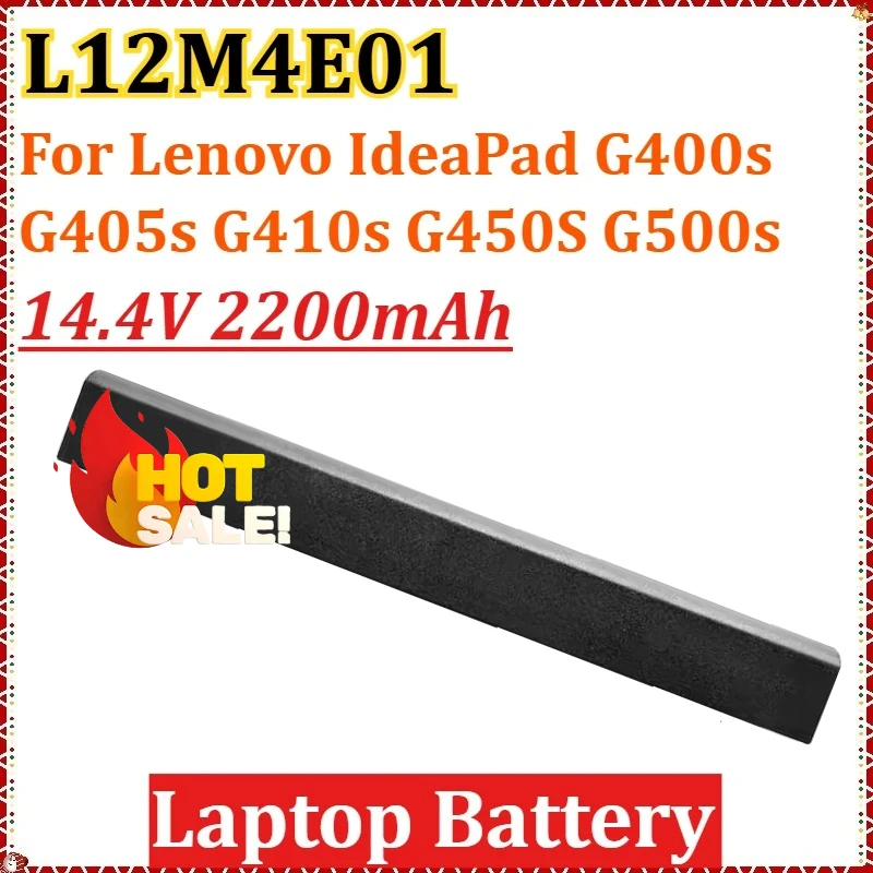 

Battery L12M4E01 for Lenovo IdeaPad G400s G405s G410s G450S G500s G505s G510 S410p S510p Z710 G40-45/70 G50-30/45 Z40-70