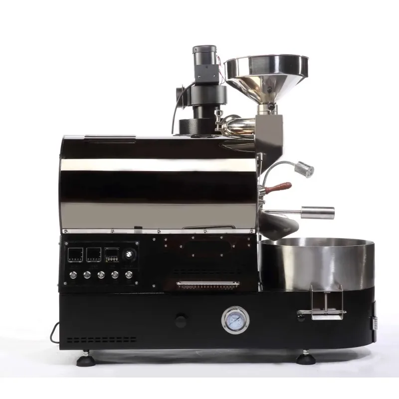 China Best Quality Coffee Roaster Power-saving Bean Roasting Grinding Machine Durable Commercial Hot Selling