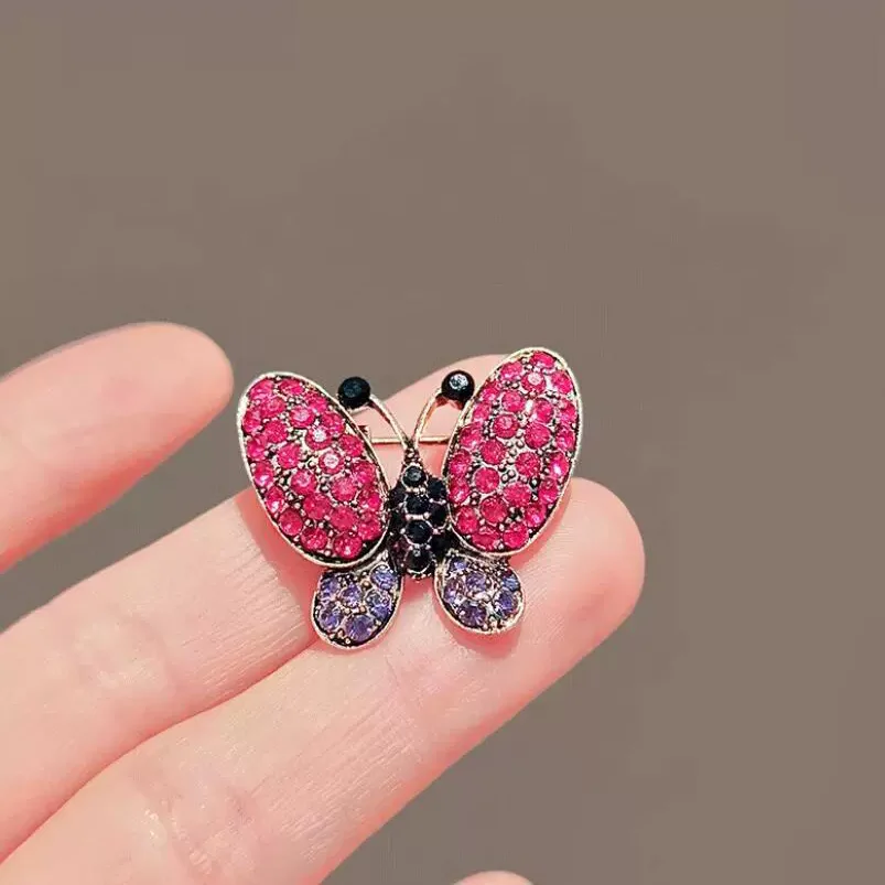 1Pc Simple Butterfly Brooch for Women Men Chic Butterfly Insect Brooches Pins Jewelry Trendy Accessories Party Gifts 2026