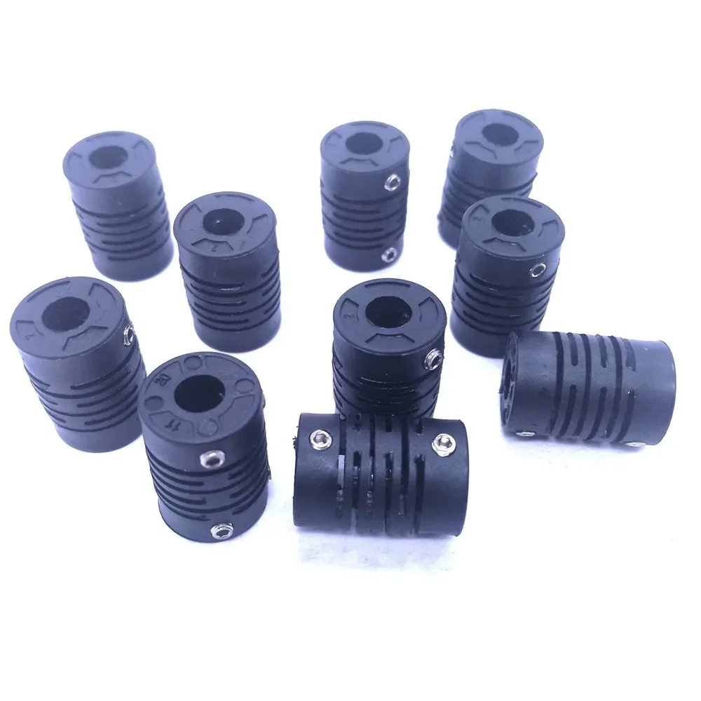 

Good Quality Nylon Plastic Flexible Coupling 4 6 8 MM Hole E6B2 Encoder Shaft Coupling 10PCS Per Pack tools