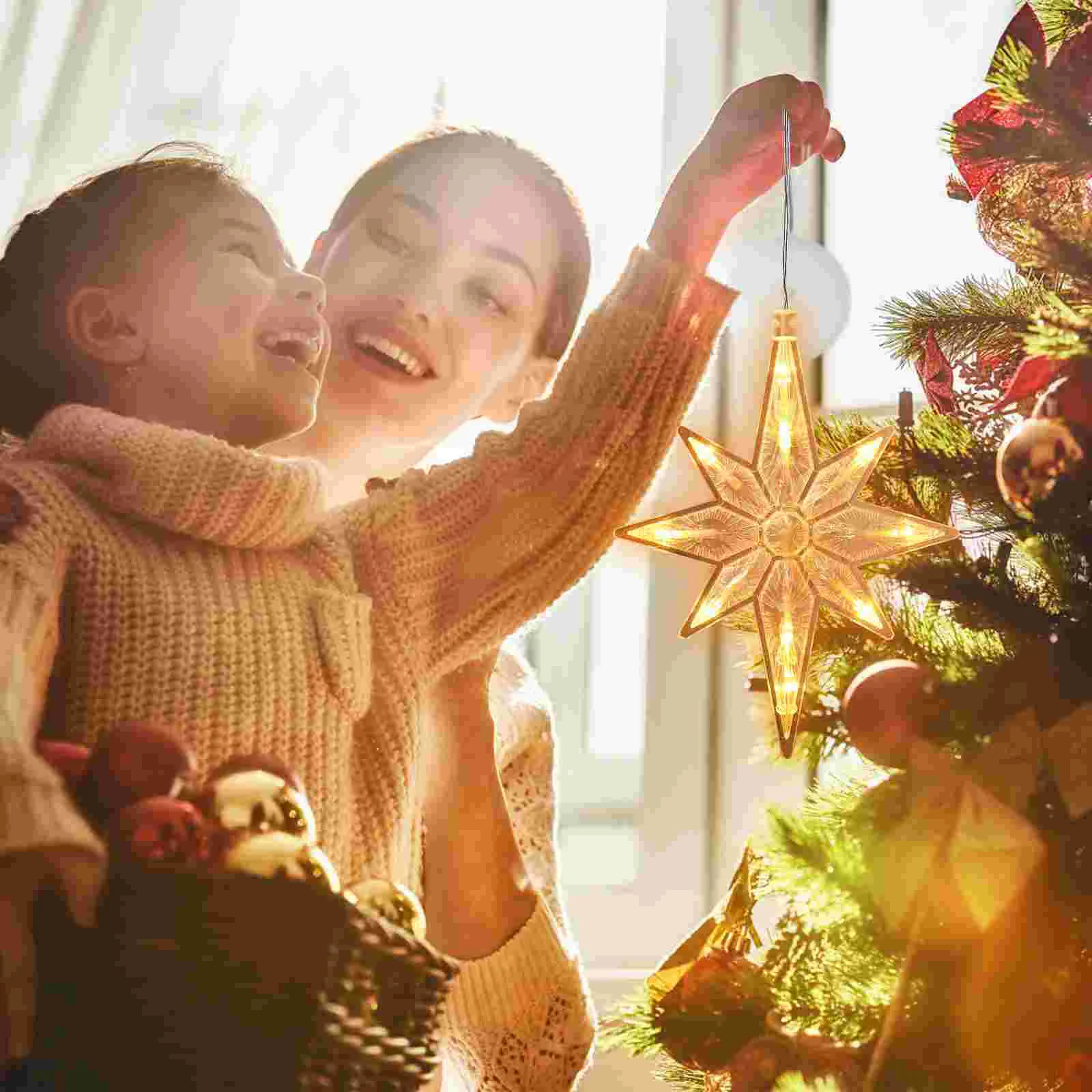 Christmas Tree Polaris Suction Cup Light Xmas Window Lights Hanging Plastic Wall Sucker LED