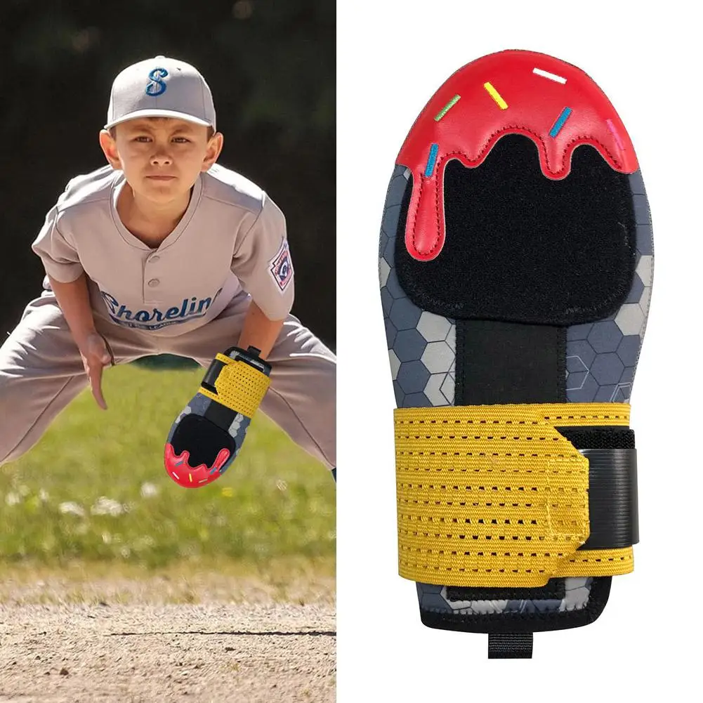 Honkbal Glijdende Verstelbare Beschermende Handschoen Jeugd Honkbal Glijbaan Softbal Volwassen Apparatuur Beschermende Verstelbare Handschoenen N8P1