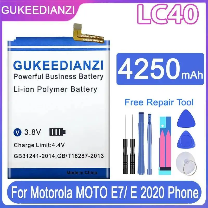 

Safe LC40 Mobile Phone Battery 4250Mah For Motorola Moto E7 E 2020