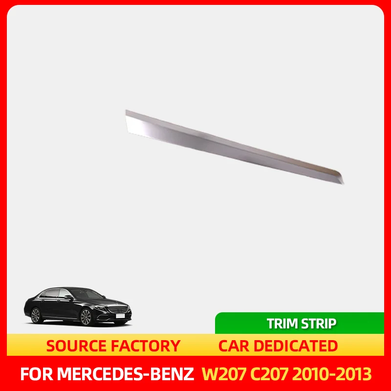 

Внутренние наклейки, новая 1 пара накладок на дверную панель, подходит для Mercedes Benz E Class Coupe W207 C207 2010 2011 2012 2013, Silver Stai