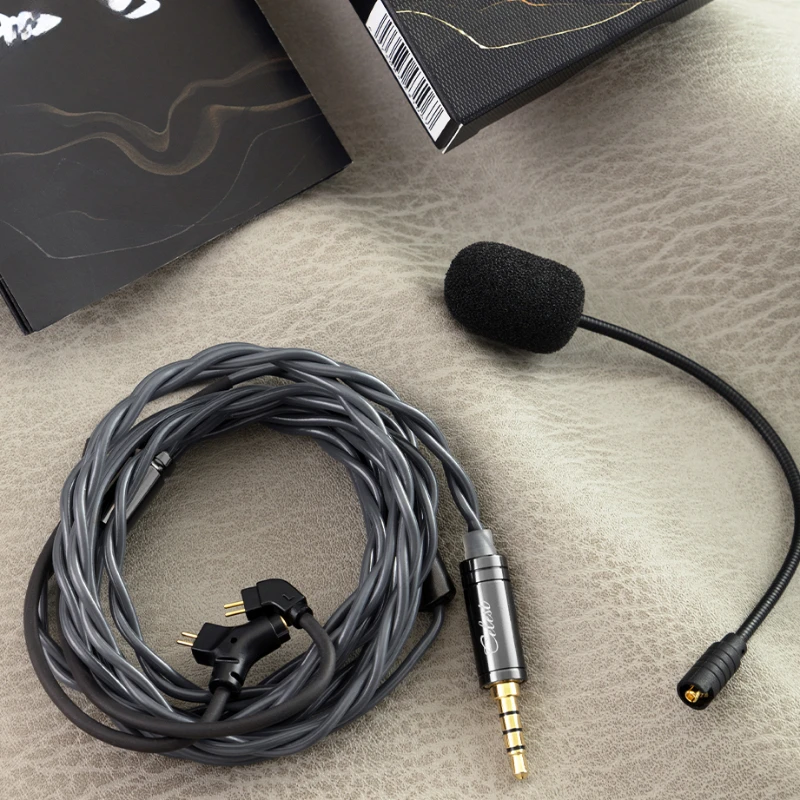 Kinera Celest RUYI HIFI Microphone Earphone Cable with Detachable 0.78 2pin MMCX Cable Music Esport Gaming Livestreaming Headset