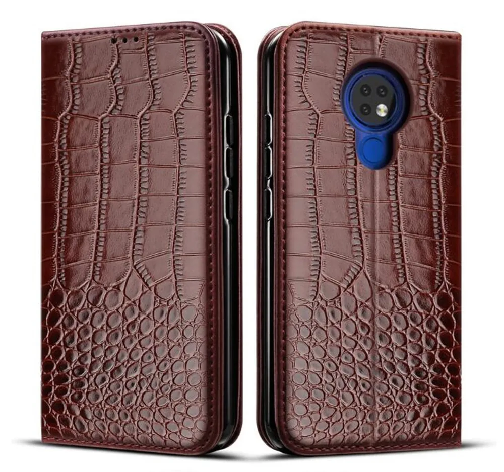 De Lujo cartera Flip caso para Nokia 2 2,1 3 3,1 de 3,2. 4,2 5 5,1 6 6,1 6,2 7,2 7 7,1 8 8,1 9 Sirocco Pureview de caae capa