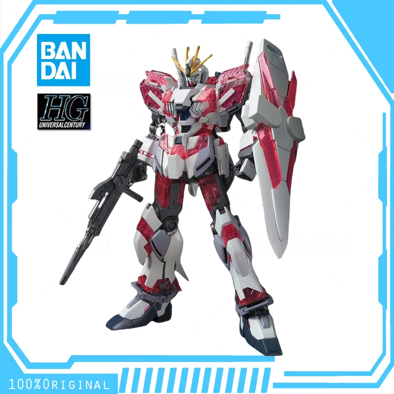 

In Stock BANDAI ANIME HG 1/144 Mobile Suit RX-9/C NARRATIVE GUNDAM C-PACKS Assembly Plastic Model Kit Action Toy Figure Gift