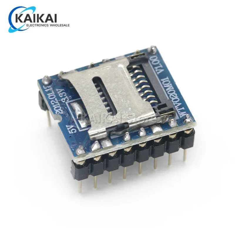 WTV020 WTV020-SD WTV020SD-20SS Mini SD Card MP3 Sound Module voice module For PIC Arduino 2560  R3 WTV020-SD-16P