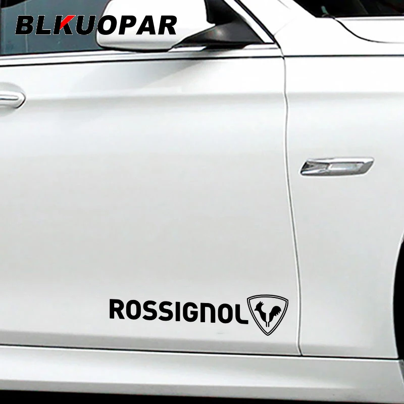 BLKUOPAR Rossignol Car Sticker Waterproof Sunscreen JDM Die Cut Vinyl Decal Creative Surfboard Skateboard Helmet Car Accessories