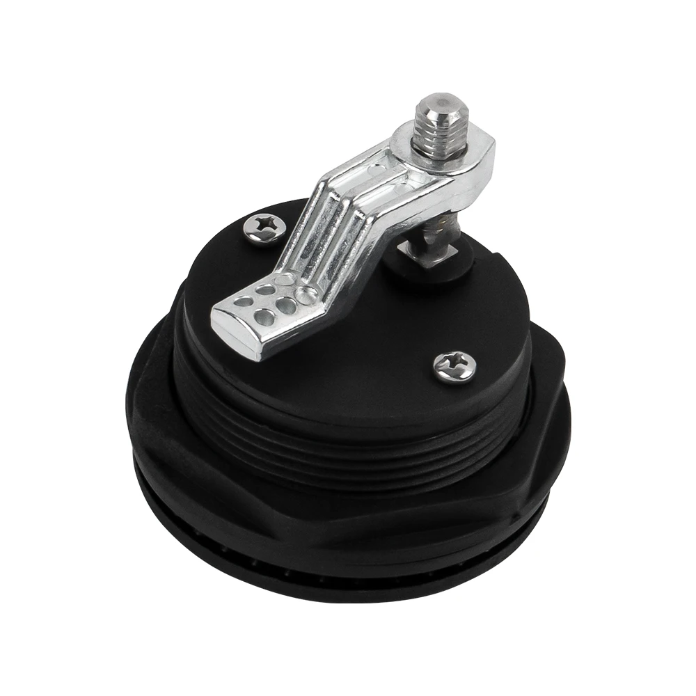 1pc Nylon Zinc Alloy Flush Pull Boat Deck Hatch Slam Latch Recessed Pull Handle Lock Slam Lift Buckle Turning Lock For Marine