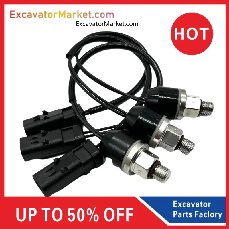 Excavator Parts 319-4407  New Design Best Selling Excavator Accessories Pressure Sensor For Caterpillar  E320E E330E E336E