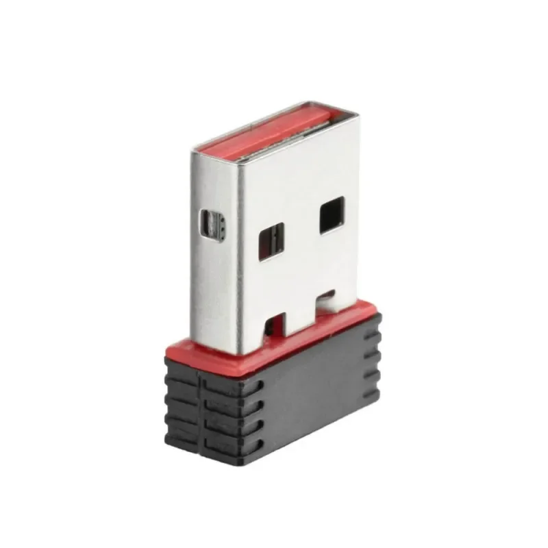 Mini adaptateur USB Wi-Fi sans fil pour ordinateur de bureau PC, carte réseau LAN, stérilisation, RTL8188, 150Mbps, 11b par g par n