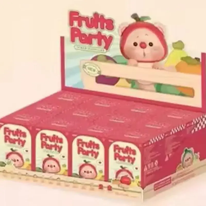 

Authentic New Oyo Bear Cub Fruit Power Party Series Mini Blind Box Cute Children'S Fun Cute Grain Cartoon Trendy Play Ornament