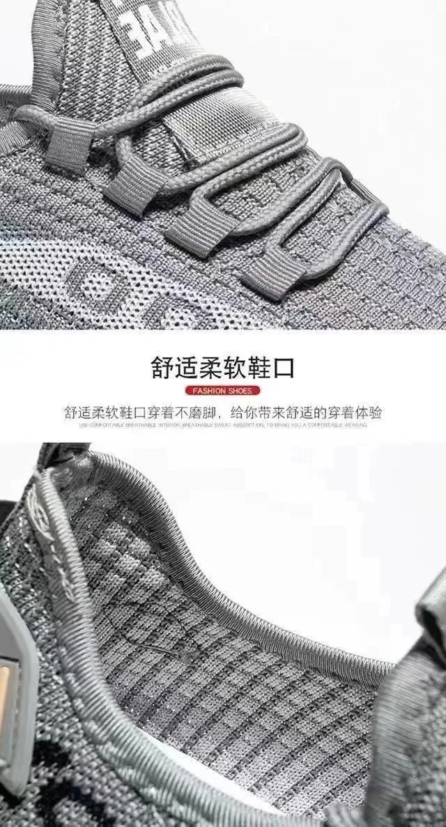 2026 Weichsohlige Frühlings- und Herbst-Stoffschuhe Atmungsaktive Mesh-Schuhe Rutschfeste Verschleißfeste Lässige Niedrige Schuhe Arbeitsschuhe – Detail 3