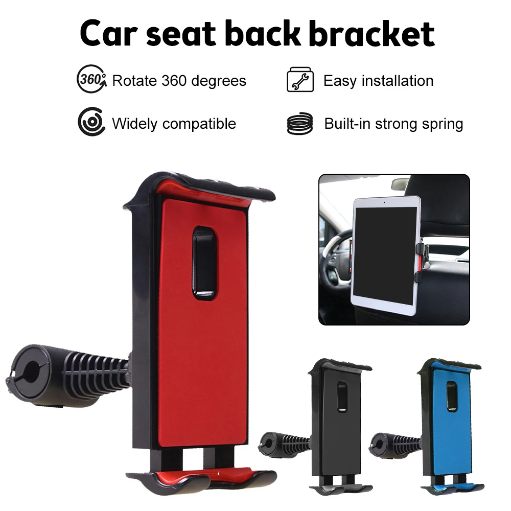 Adjustable Car Tablet Stand Holder For IPAD Tablet Accessories Universal Tablet Stand Car Seat Back Bracket For 4-11 Inch Tablet