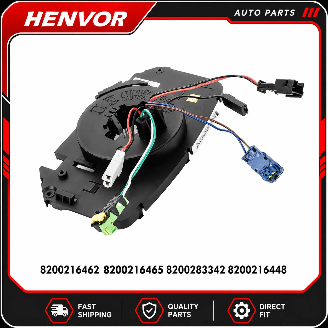 3PCS Replacement Wire Cable Switch 8200216462 8200216454 8200216459 8200216465 For Renault Megane II 2003-