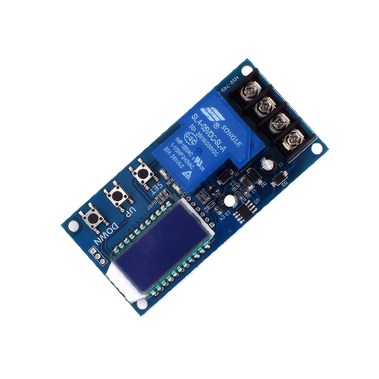 DC Battery Charging Control Module With LCD Display Including Lithium Batteries Protection Board