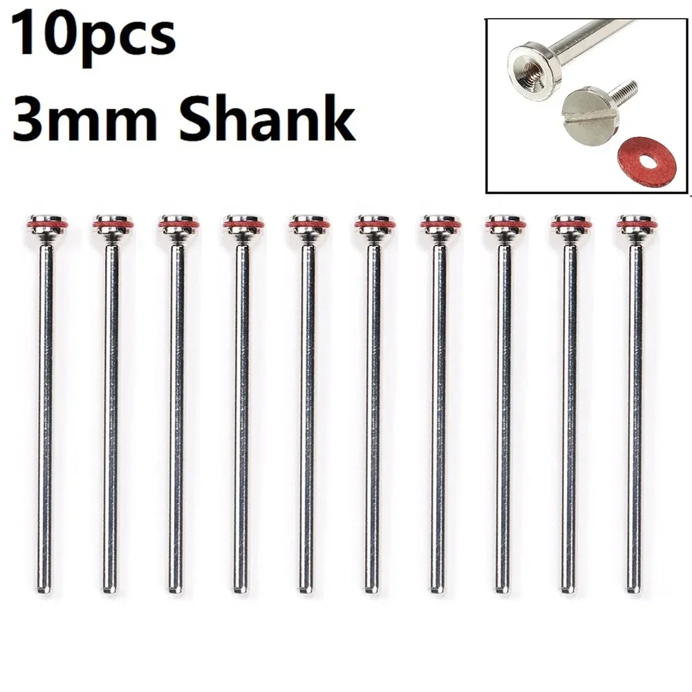 

Sturdy.hihg Quality Strong Polishing Shank 10pcs Tools Accessories Cut-off Wheel Handle Jewelry Beads Mandrel Shank