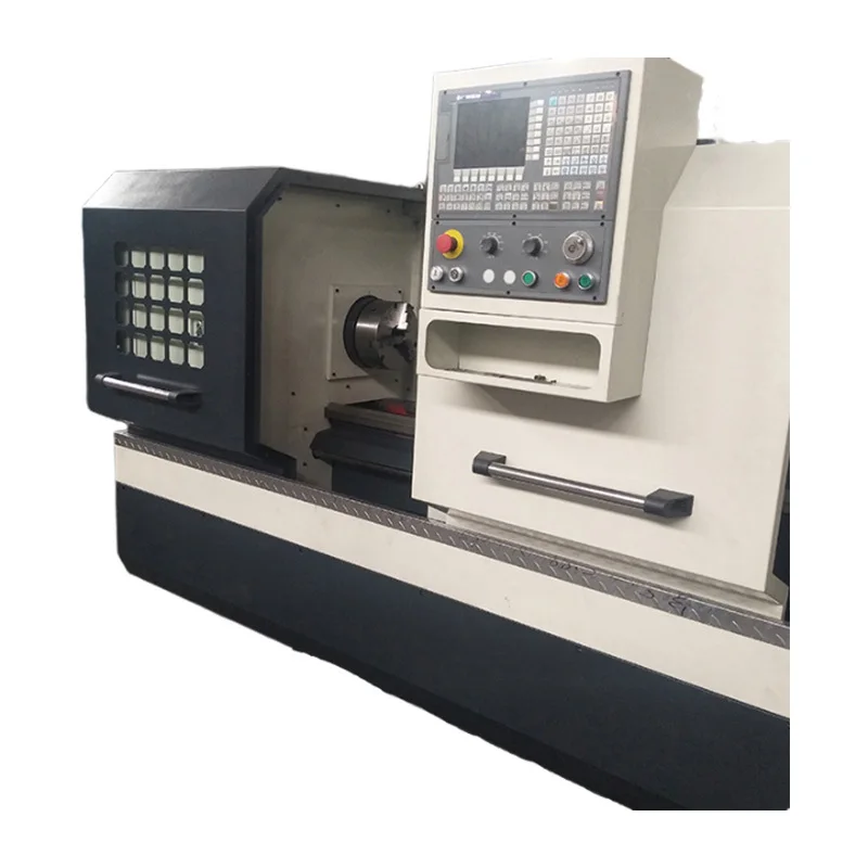 Low Energy CK6140 CNC Consumption Siemens System Horizontal Cnc Lathe Flat Bed Hine Center