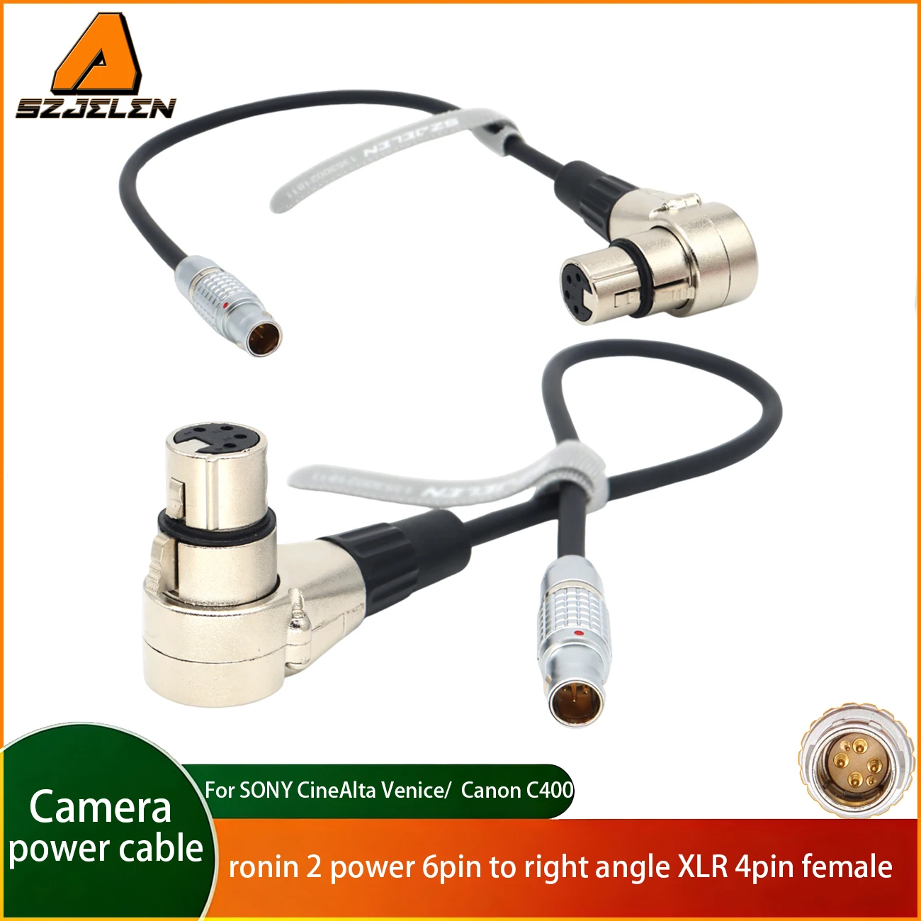 1pc-電源ケーブル-dji-ronin-2-power-1b-6ピン-オス-xlr-4ピン-メス用-sony-venice、canon-c400-カメラ用
