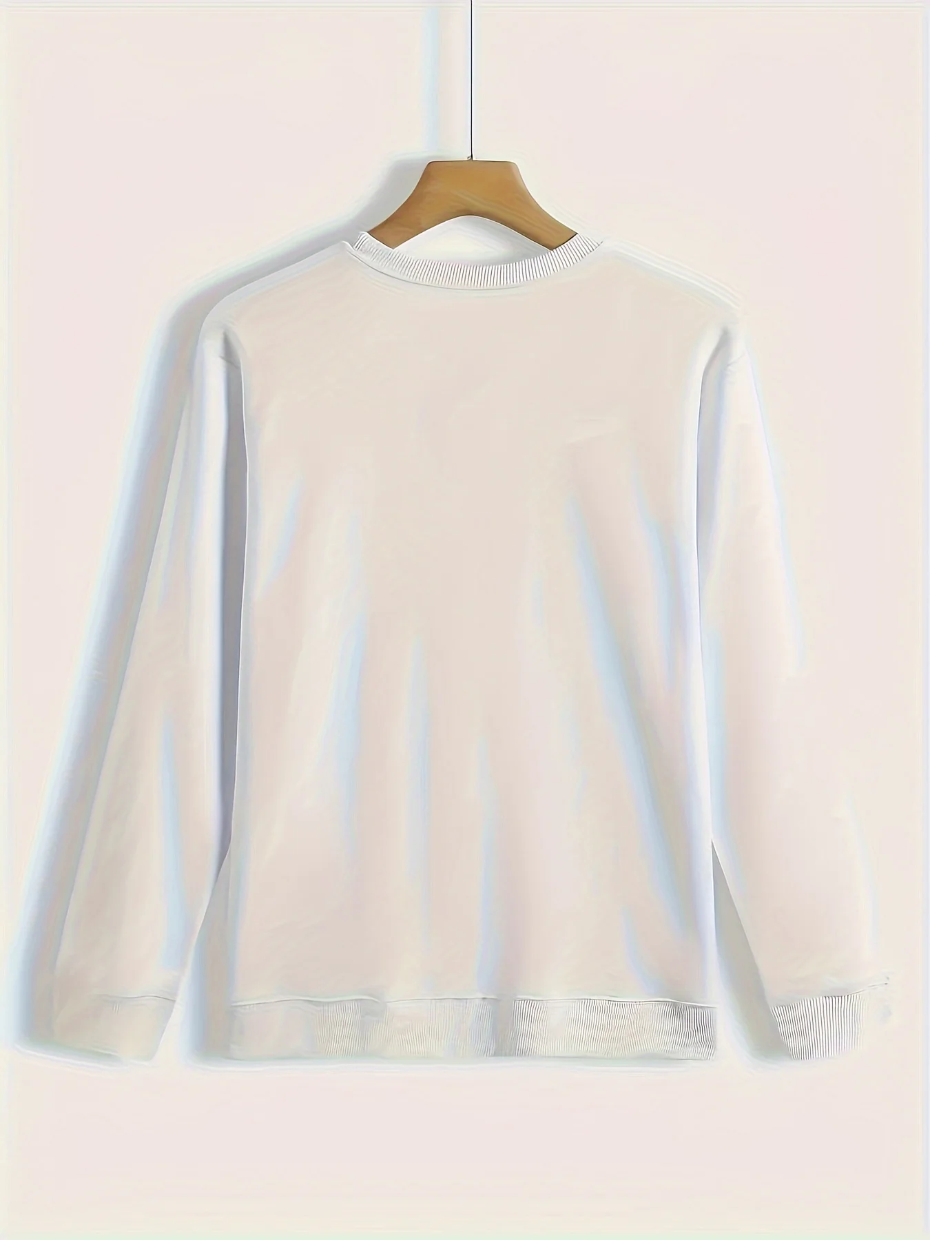 بلوفر نسائي للخريف والشتاء كاجوال فضفاض ودافئ بنمط ITALIA مطبوع مريح بالإضافة إلى بلوفر مخملي بأكمام طويلة ورقبة دائرية