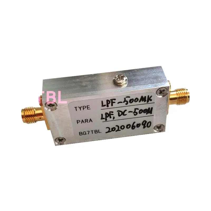 0.1M-1G Sma LPF Low Pass Filter 10k 100k 1M 2M 5M 10M 20M 30M 40M 50M 100M 110M 200M 500M 900M Lc DC FILTER RF Amplifier Radio