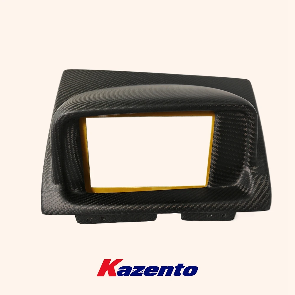 

For Nissan R34 GTR GTT MFD Cover Multi Function Display 7inch Matte Carbon