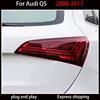 아우디 Q5 테일 라이트 2008-2017 애니메이션 LED 테일 램프 후미등 방향지시등 다이나믹 DRL 자동차 액세서리 2
