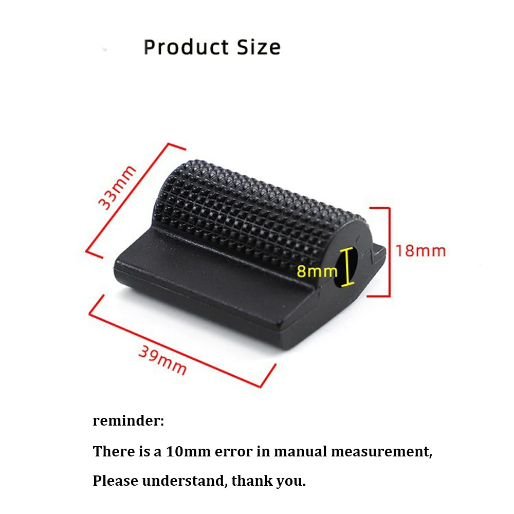One motorcycle decorative accessory Universal motorcycle gear lever pedal Rubber overshoe protector Toe nail Toe gel image 6