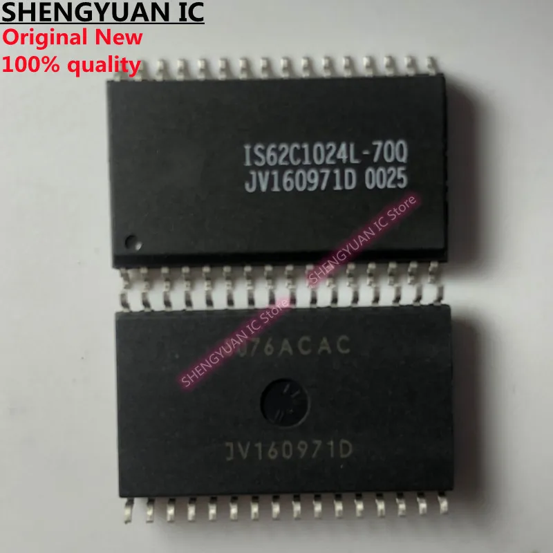 2Pcs IS62C1024L-70Q  SOP-32  IS62C1024L  100% new imported original 100% quality